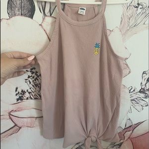 Pink pineapple tank